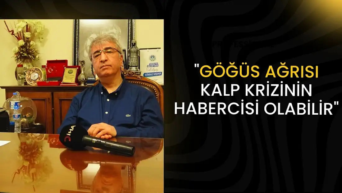 Göğüs ağrısı kalp krizinin habercisi olabilir
