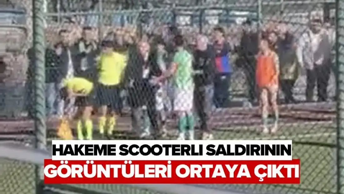 Hakeme Scooterlı Saldırının Görüntüleri Ortaya Çıktı