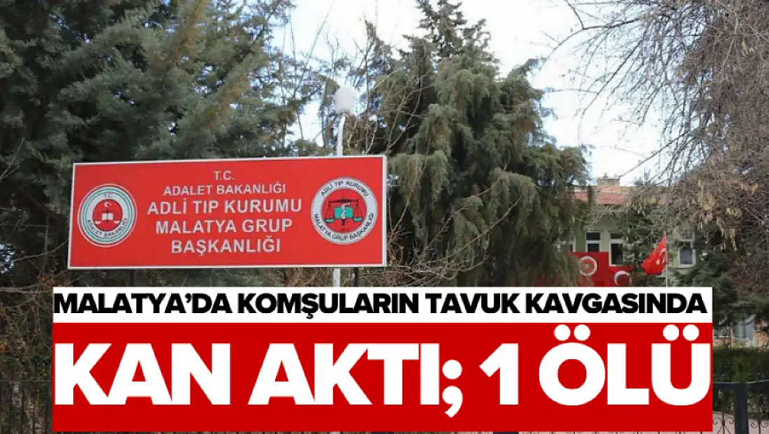 Komşuların Tavuk Kavgasında Kan Aktı; 1 Ölü