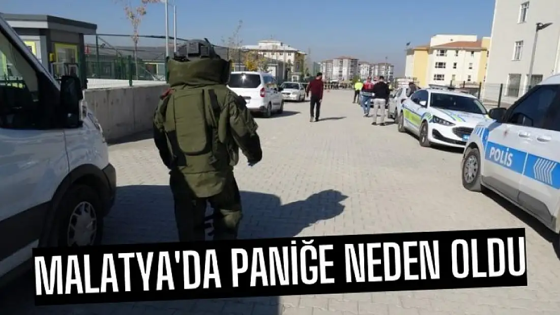 Malatya'da paniğe neden oldu