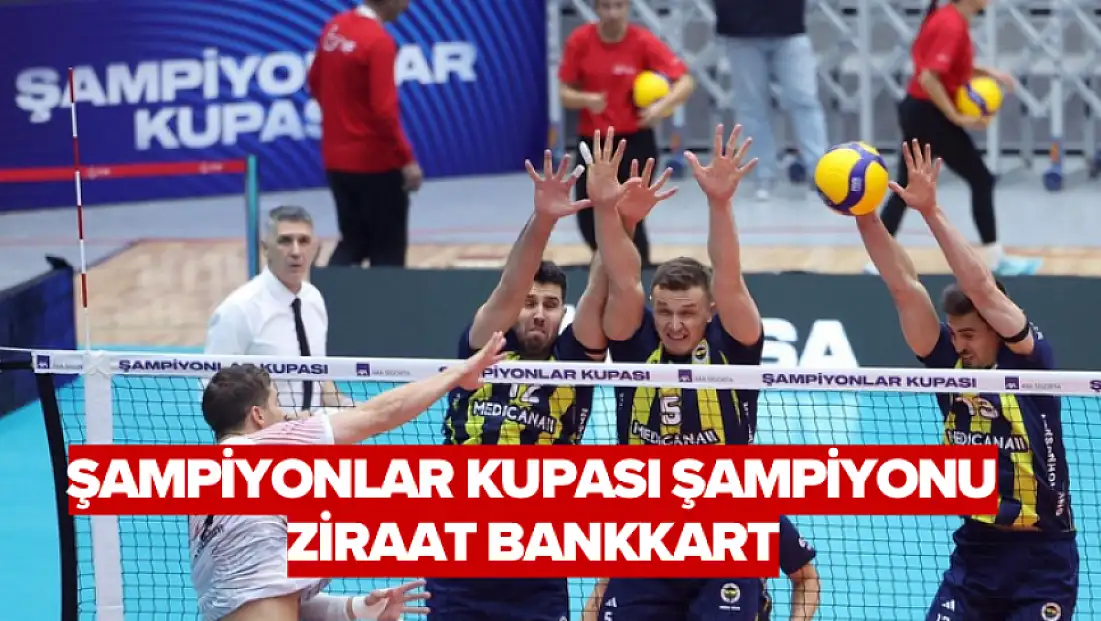 Şampiyonlar Kupası Şampiyonu Ziraat Bankkart