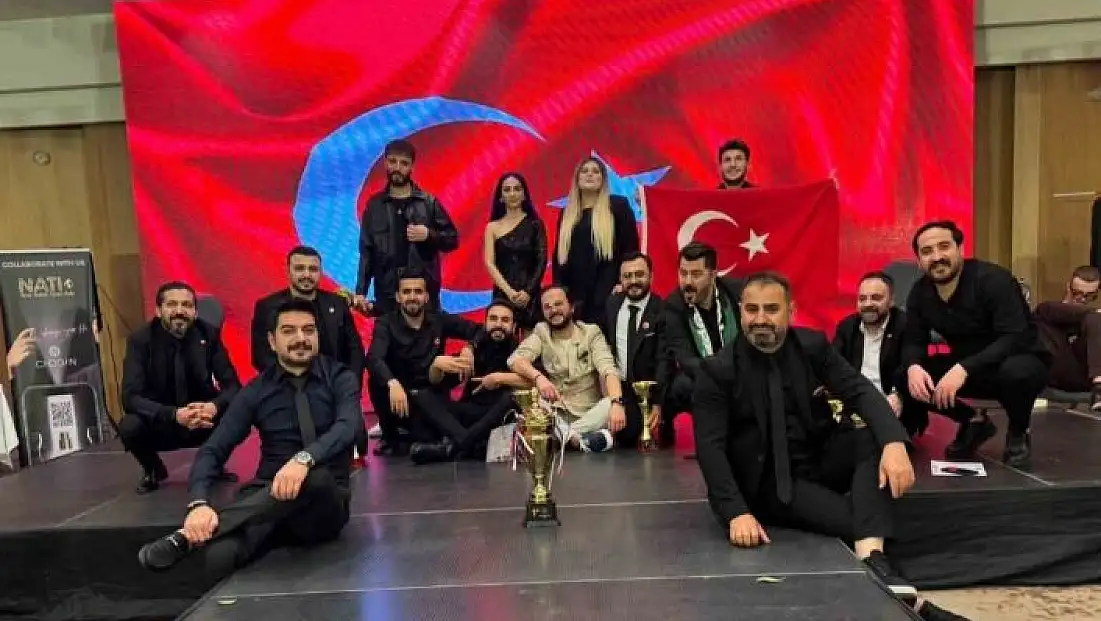 'Türkiye Kuaför Milli Takımı, Avrupa Şampiyonu oldu'