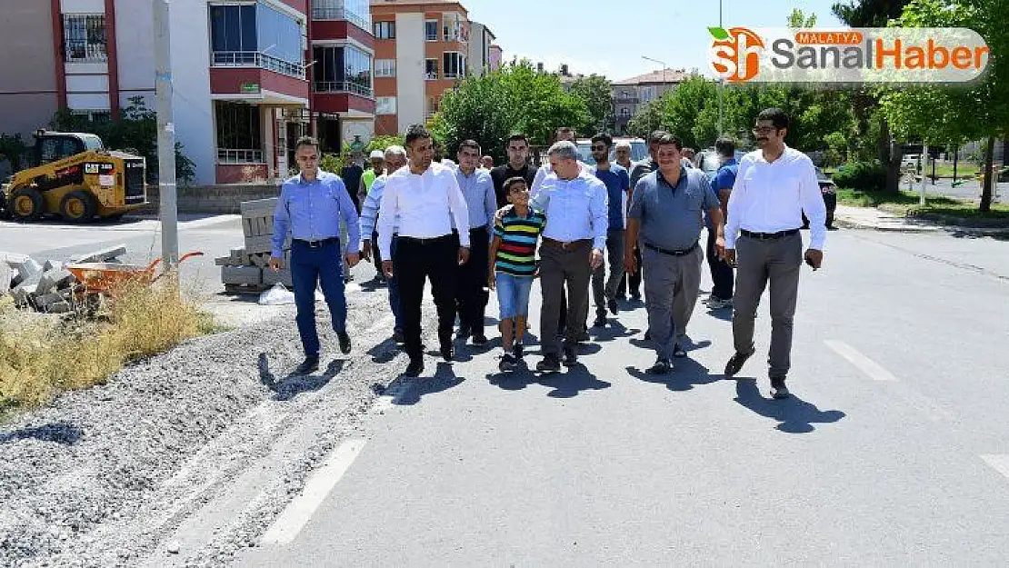 Başkan Çınar çalışmaları inceledi
