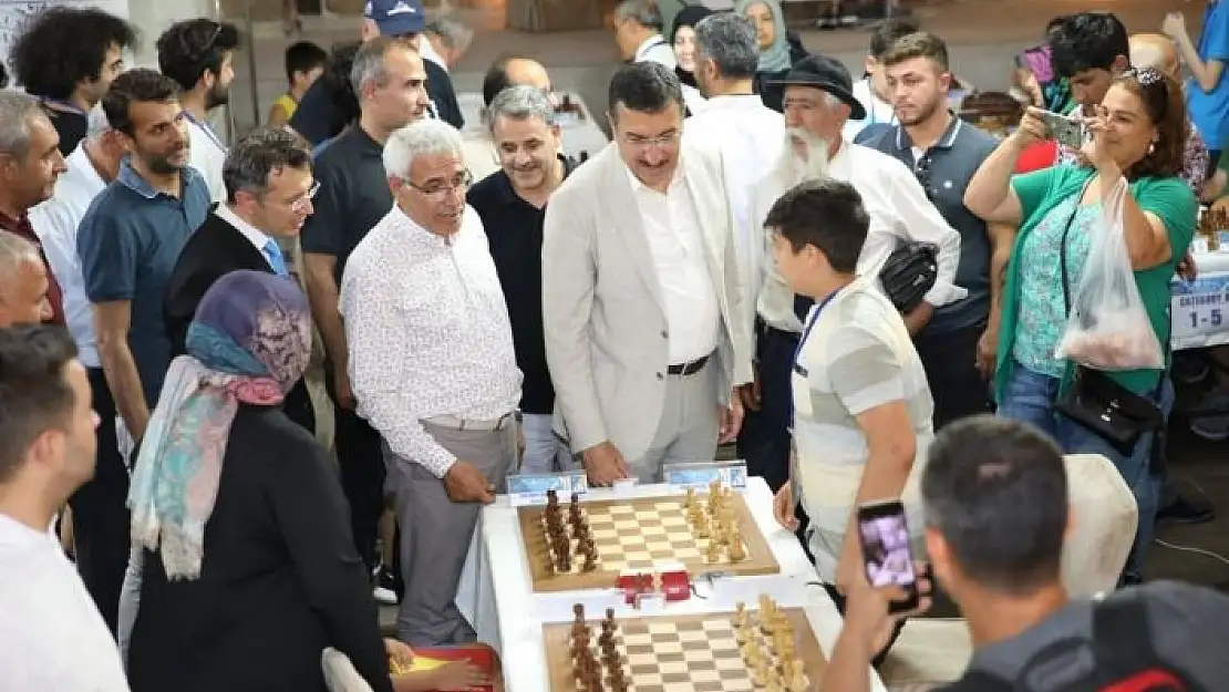 '1. Arslantepe uluslararası satranç turnuvası başladı'