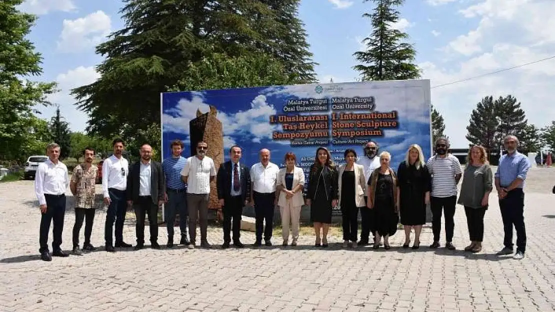 '1.Uluslararası Taş Heykel Sempozyumu açılış töreni düzenlendi'