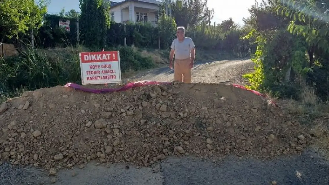 '10 kişide Covid-19 çıkınca muhtar, köyü karantinaya aldı'