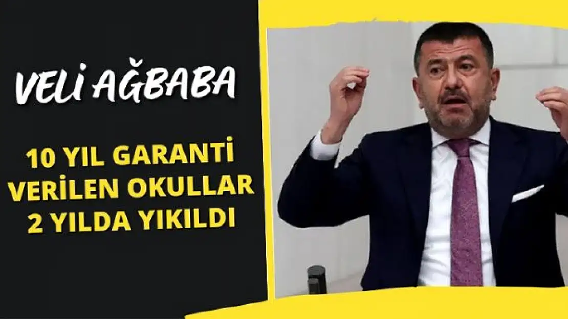 10 Yıl Garanti Verilen Okullar 2 Yılda Yıkıldı