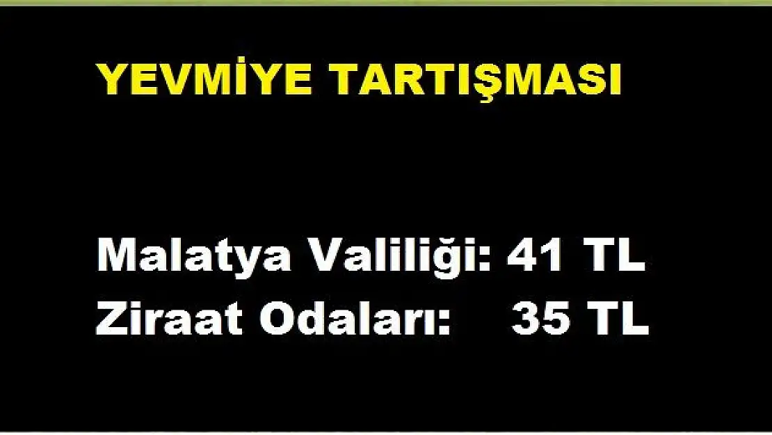 KAYISI İŞÇİSİNİN GÜNLÜK YEVMİYE TARTIŞMASI