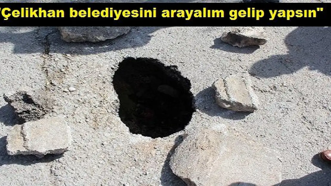 Kapatılmayan Çukur Kazalara Yol Açıyor