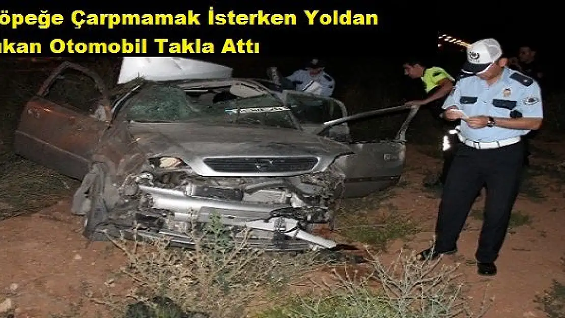 TRAFİK KAZASI: 4 YARALI