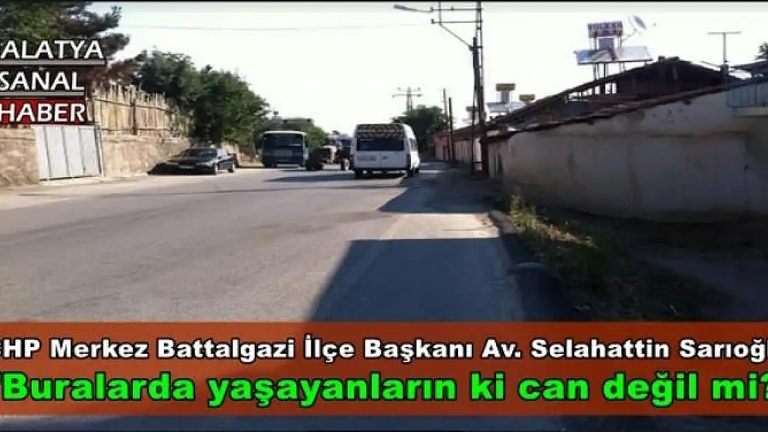 ''Buralarda yaşayanların ki can değil mi?''