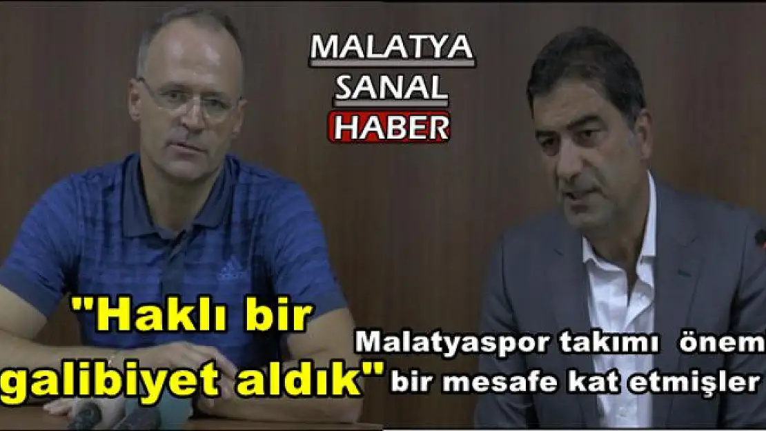 'Buz: ''Haklı bir galibiyet aldık'''