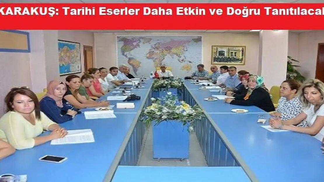 TARİHİ ESERLERE BÜYÜK ÖNEM