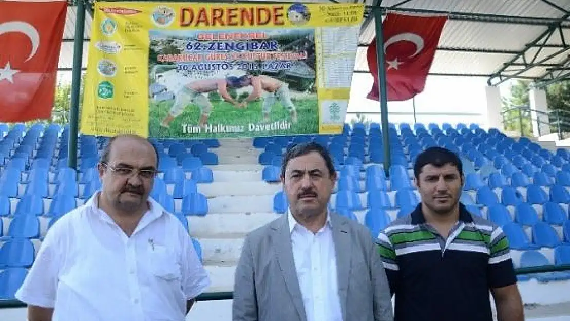 Darende Güreşlere Hazır 