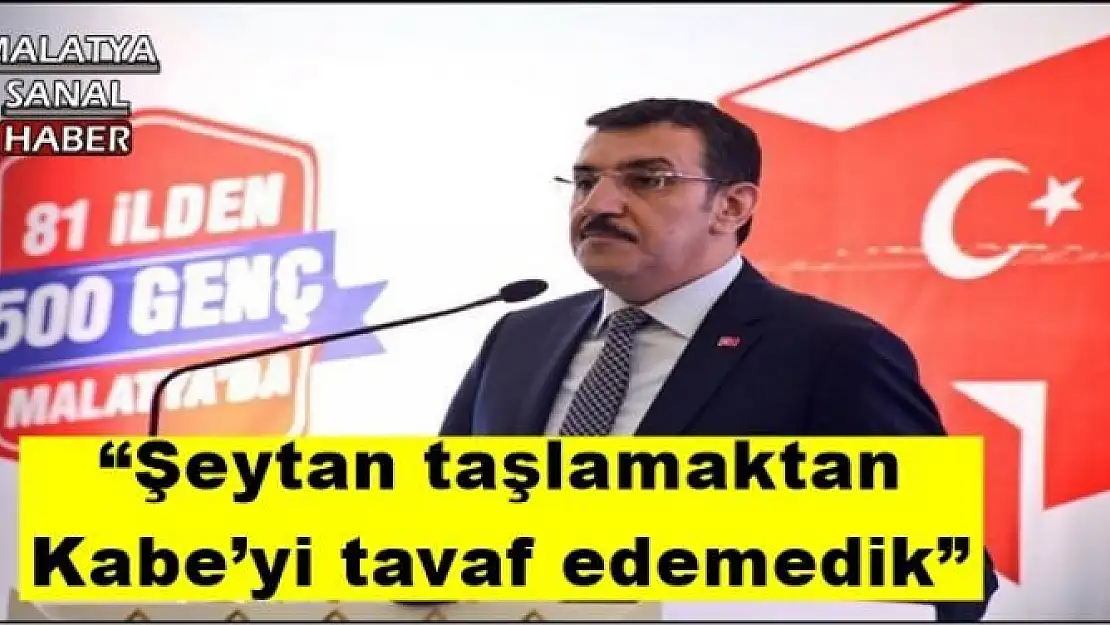 'Şeytan taşlamaktan Kabe´yi tavaf edemedik'' '''
