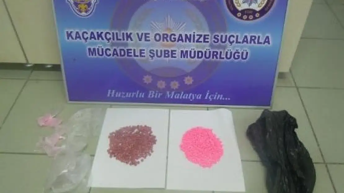 Malatya'da Extacy Hap Ele Geçirildi