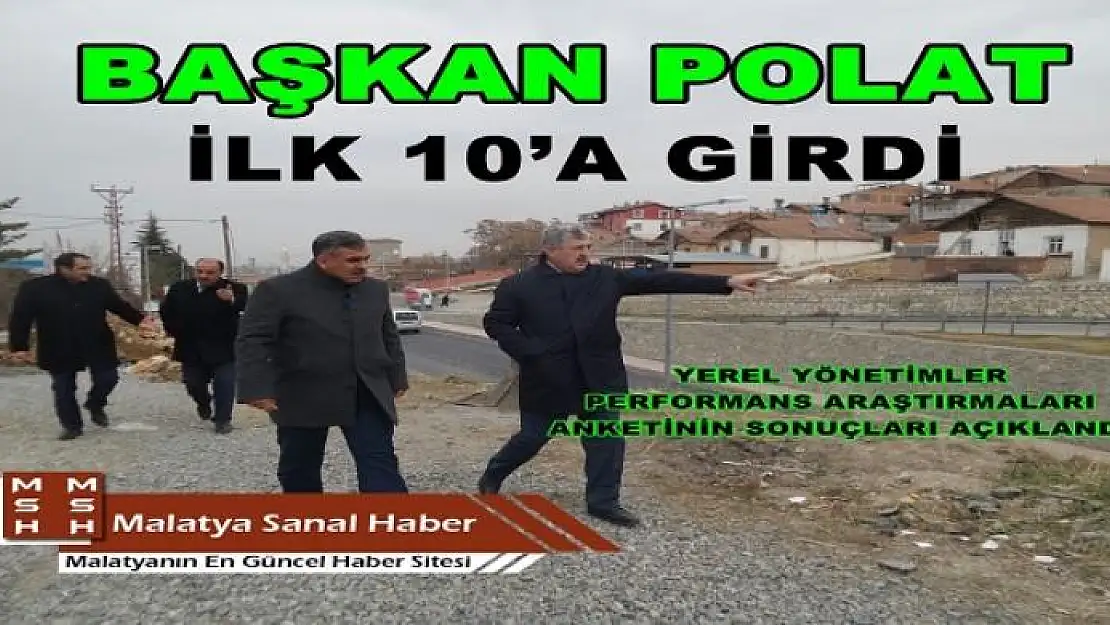 YEREL YÖNETİMLER PERFORMANS ARAŞTIRMALARI ANKETİNİN SONUÇLARI AÇIKLANDI