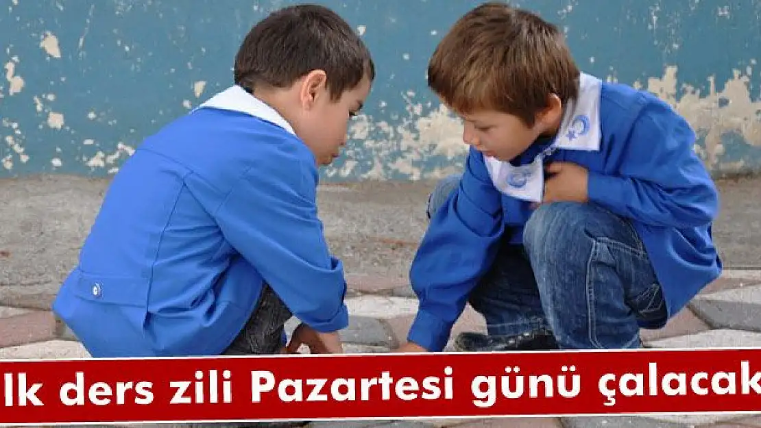 Okullar pazartesi günü açılıyor