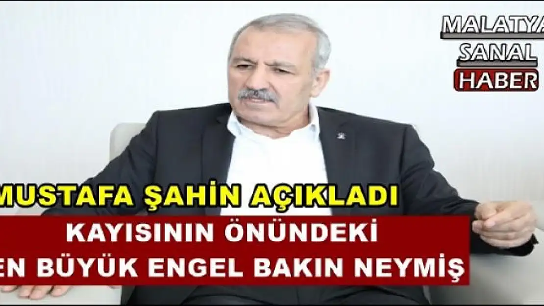 KAYISININ ÖNÜNDEKİ  EN BÜYÜK ENGEL BAKIN NEYMİŞ