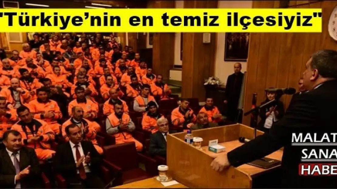 'Gürkan,  ''Türkiye´nin en temiz ilçesiyiz'''