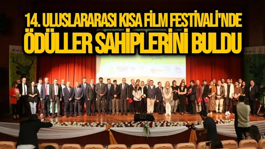 14. Uluslararası Kısa Film Festivali'nde ödüller sahiplerini buldu