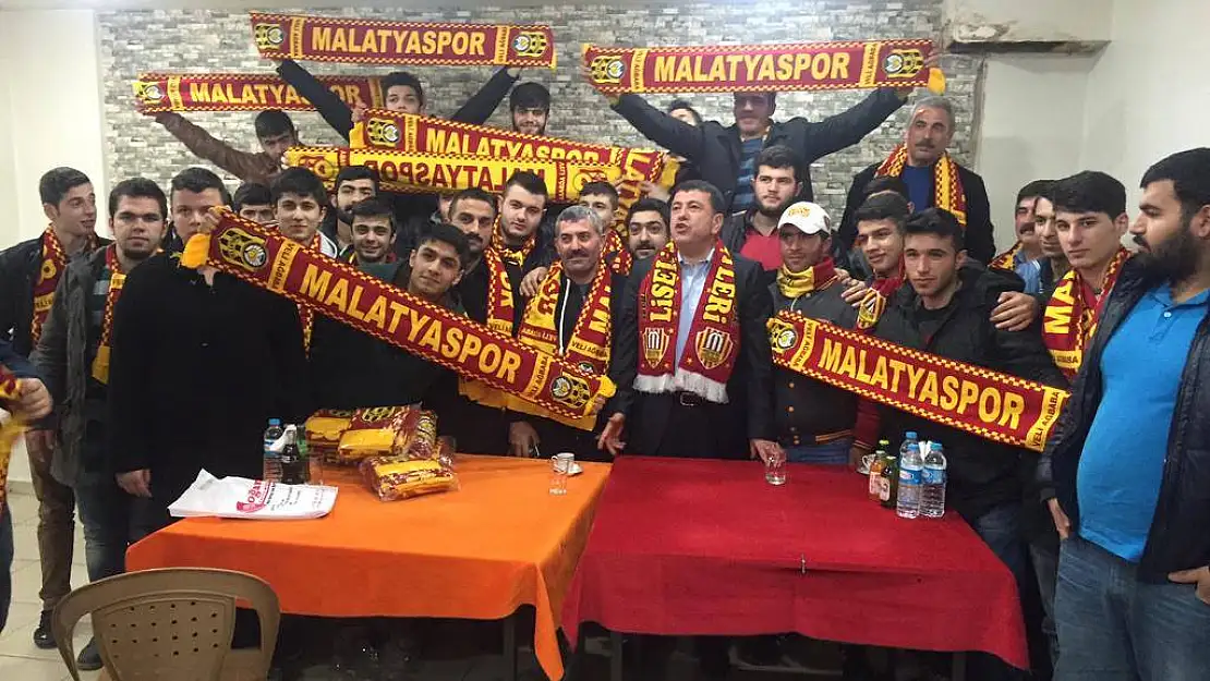 AĞBABA, MALATYASPOR TARAFTARLARIYLA BİRARAYA GELDİ