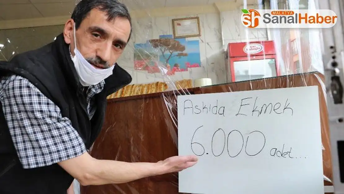 15 günde askıda 8 bin ekmek birikti