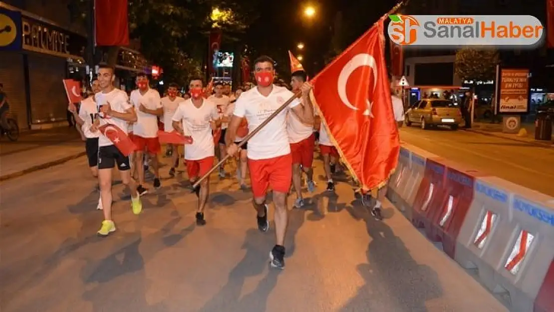 15 Temmuz koşu yapıldı