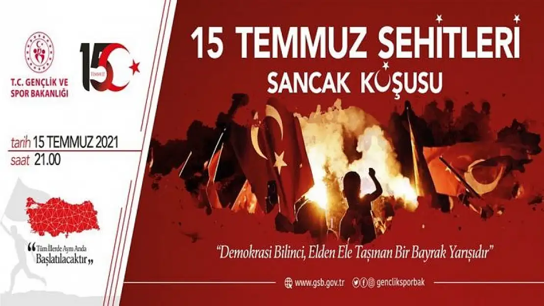 '15 Temmuz şehitleri için ''Sancak Koşusu'' düzenlenecek'