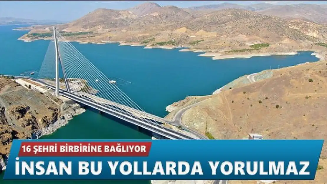 16 şehri birbirine bağlıyor