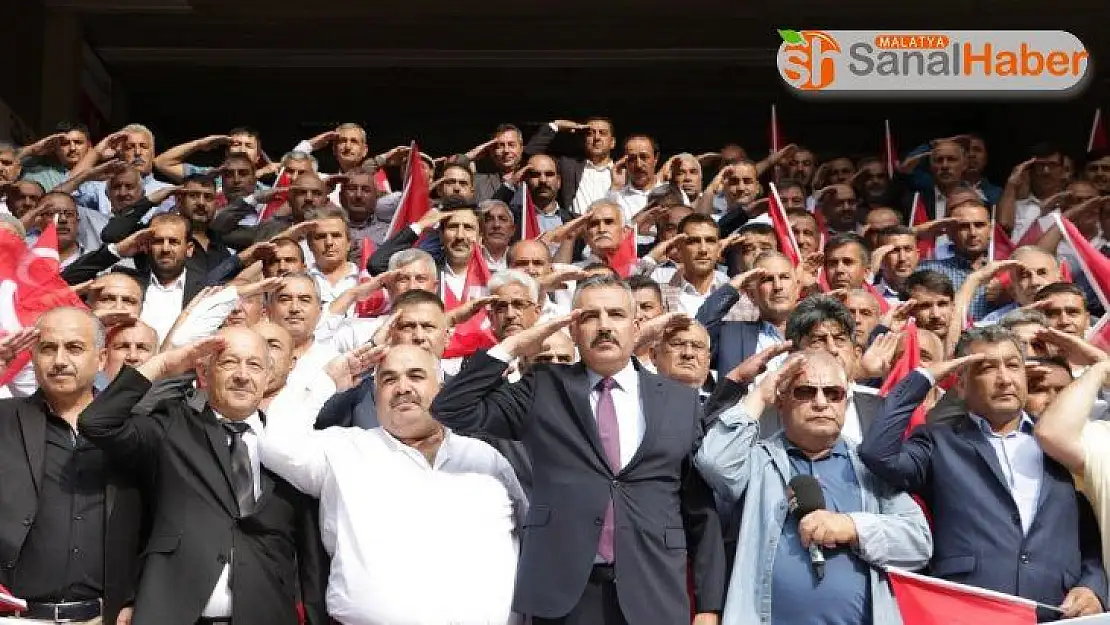 160 mahalle muhtarından asker selamı