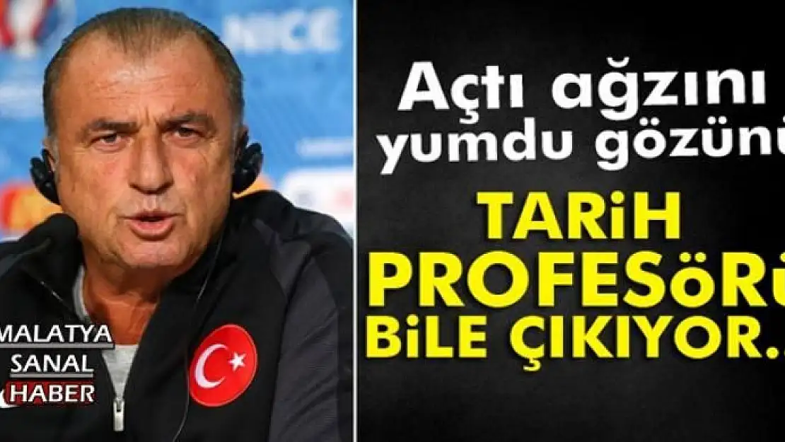 Fatih Terim açtı ağzını yumdu gözünü