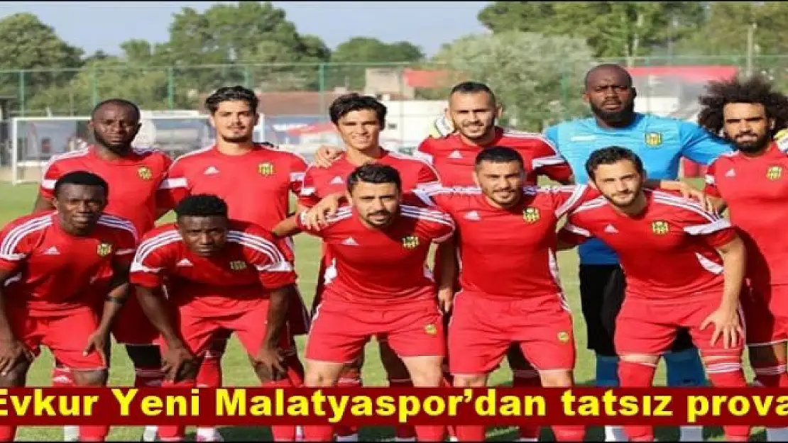 Karabükspor: 2 - Evkur Yeni Malatyaspor: 0