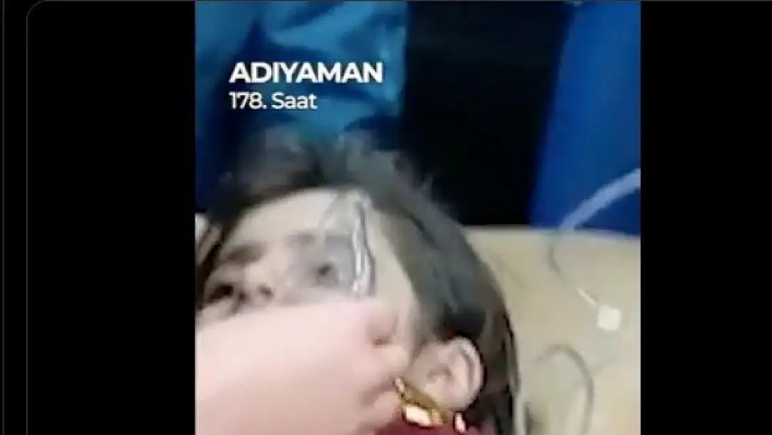 '178 saat sonra enkazdan çıkan 6 yaşındaki Hivay, çilekli süt ve poğaça istedi'