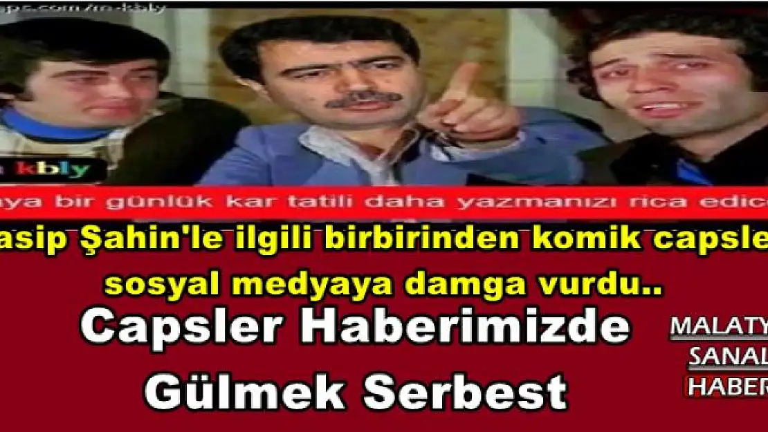 Vasip Şahin'le ilgili birbirinden komik capsler  sosyal medyaya damga vurdu..