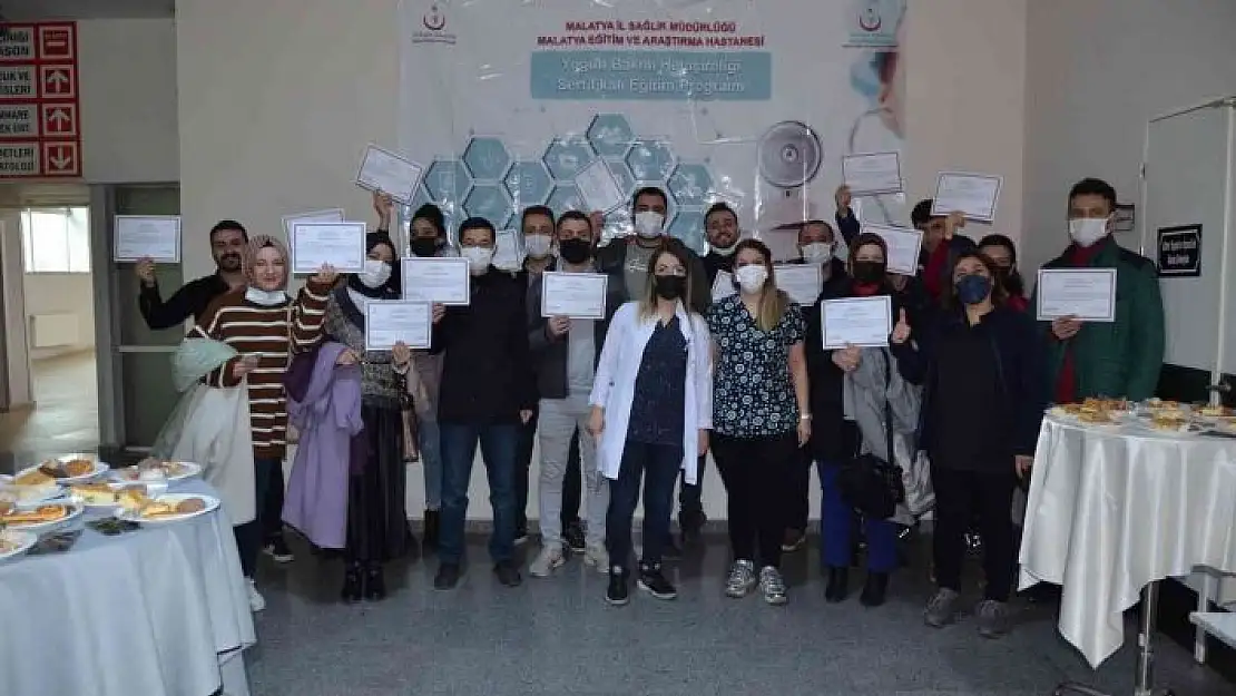 '18 yoğun bakım hemşiresine sertifika'