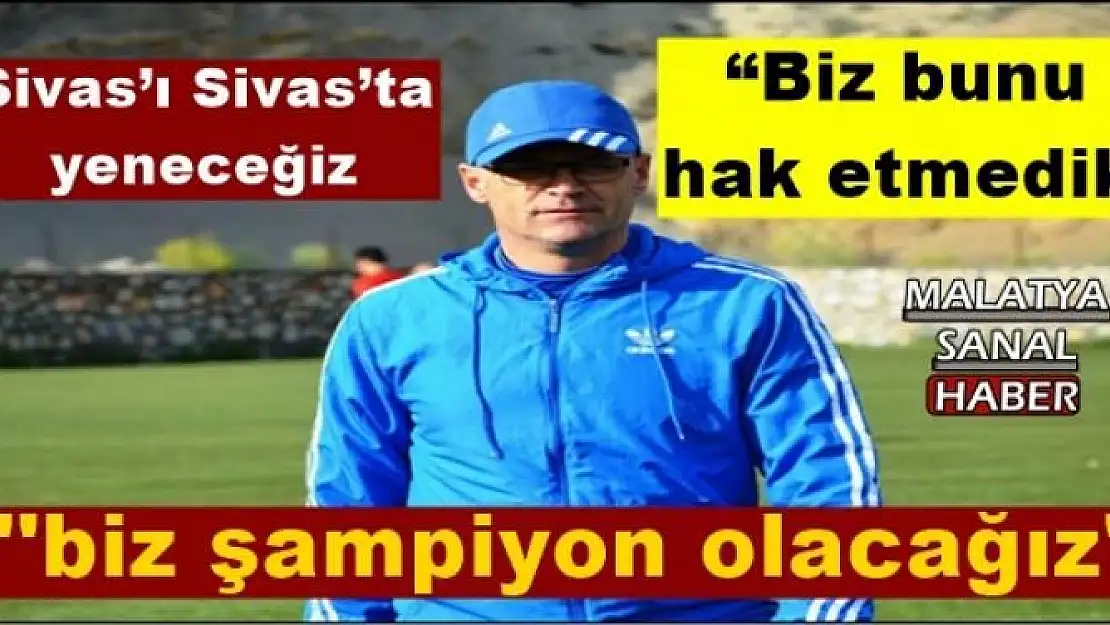 İrfan Buz biz şampiyon olacağız