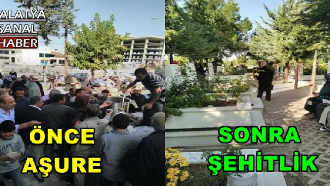 MALATYA'DA ÖNCE AŞURE SONRA ŞEHİTLİK