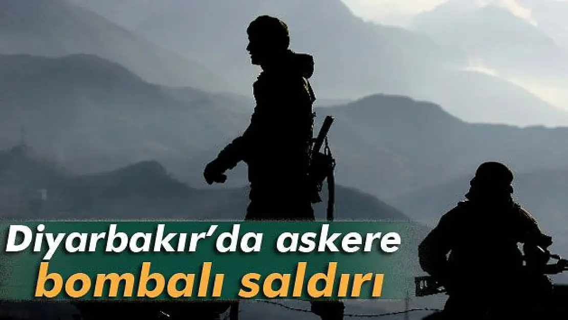 DİYARBAKIR'DA ASKERE SALDIRI