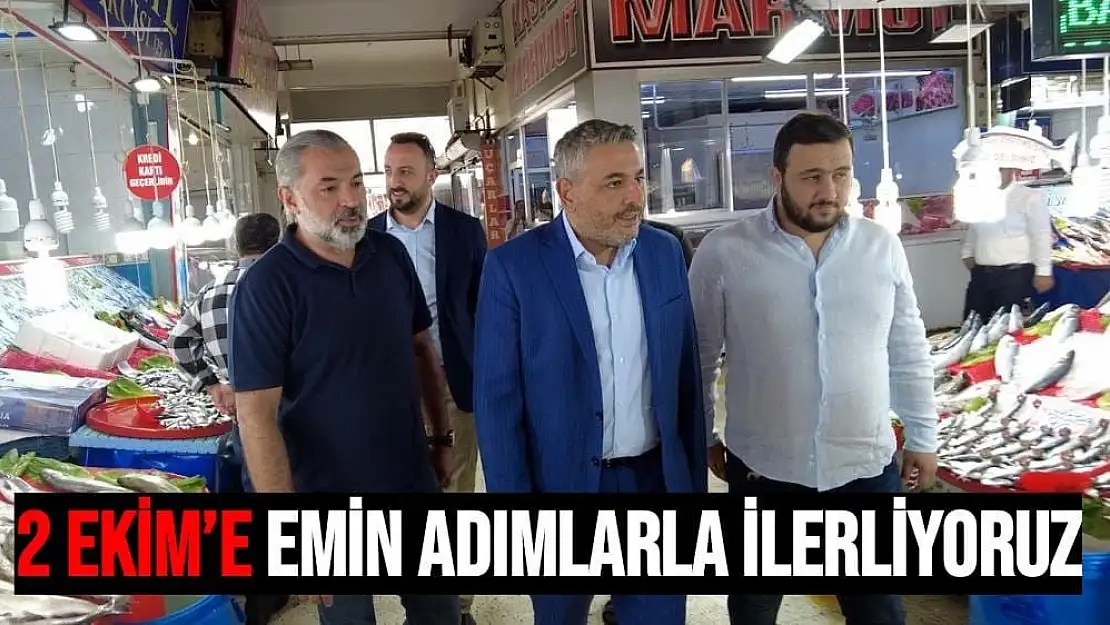 2 Ekim´e emin adımlarla ilerliyoruz