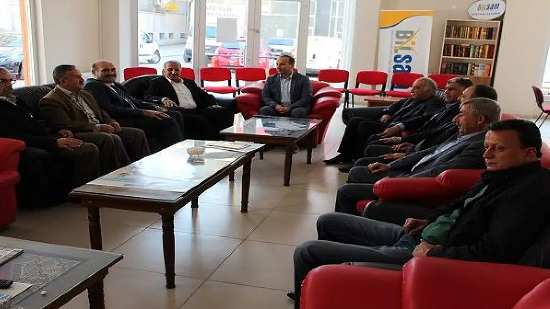 MİLLETVEKİLİ MUSTAFA ŞAHİN BİLSAM'I ZİYARET ETTİ 