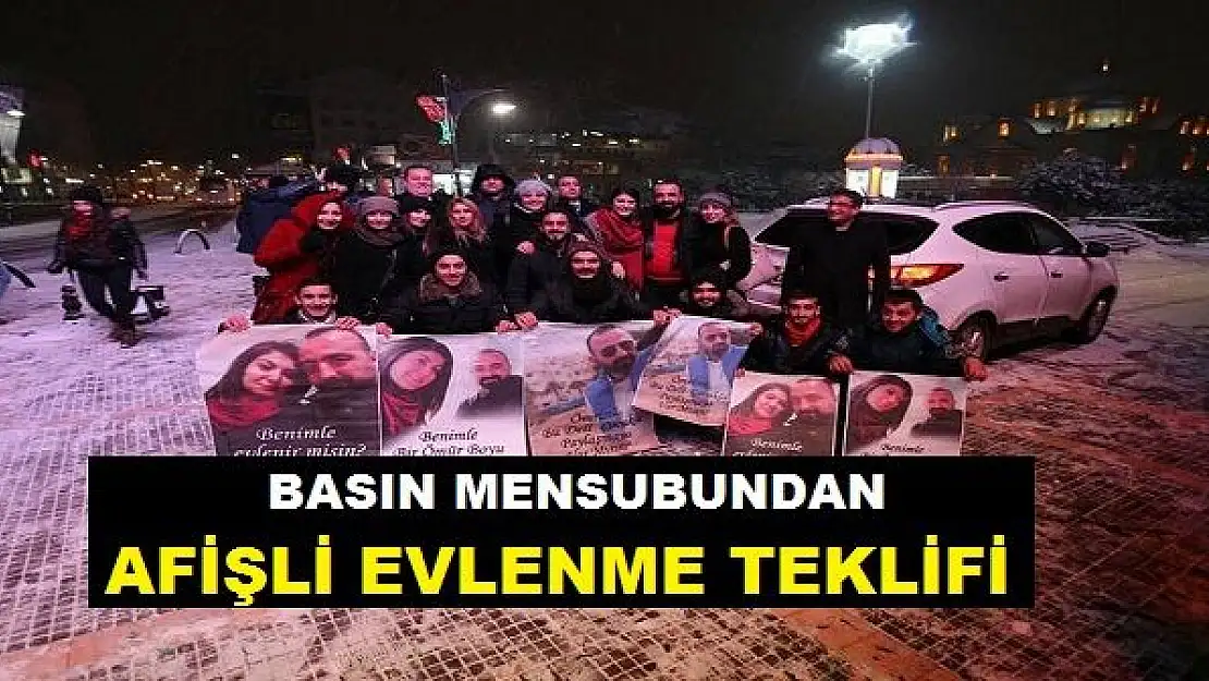 MALATYA'DA İLGİNÇ EVLENME TEKLİFİ