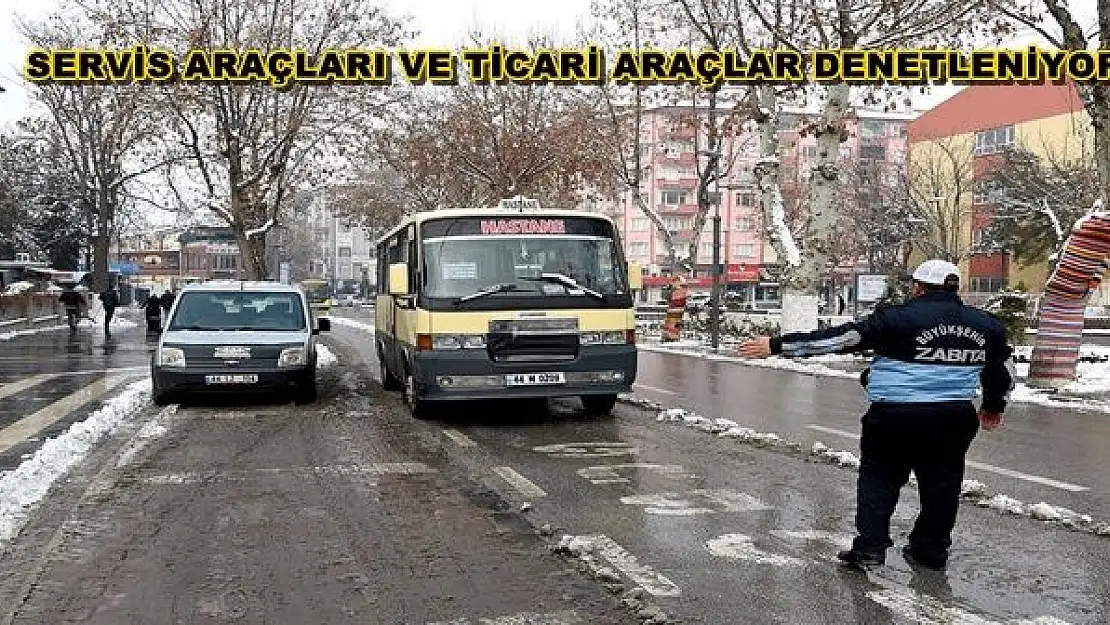 BÜYÜKŞEHİR BELEDİYESİ ZABITA TRAFİK AMİRLİĞİ EKİPLERİ DENETİM