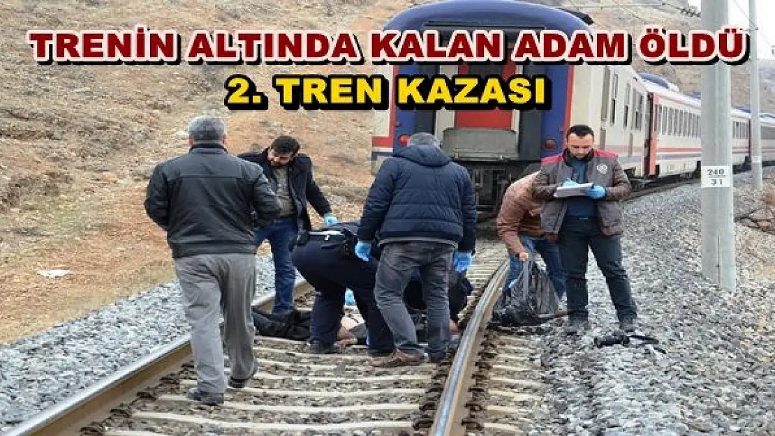 MALATYA´DA YOLCU TRENİNİN ALTINDA KALAN YAŞLI ADAM HAYATINI KAYBETTİ