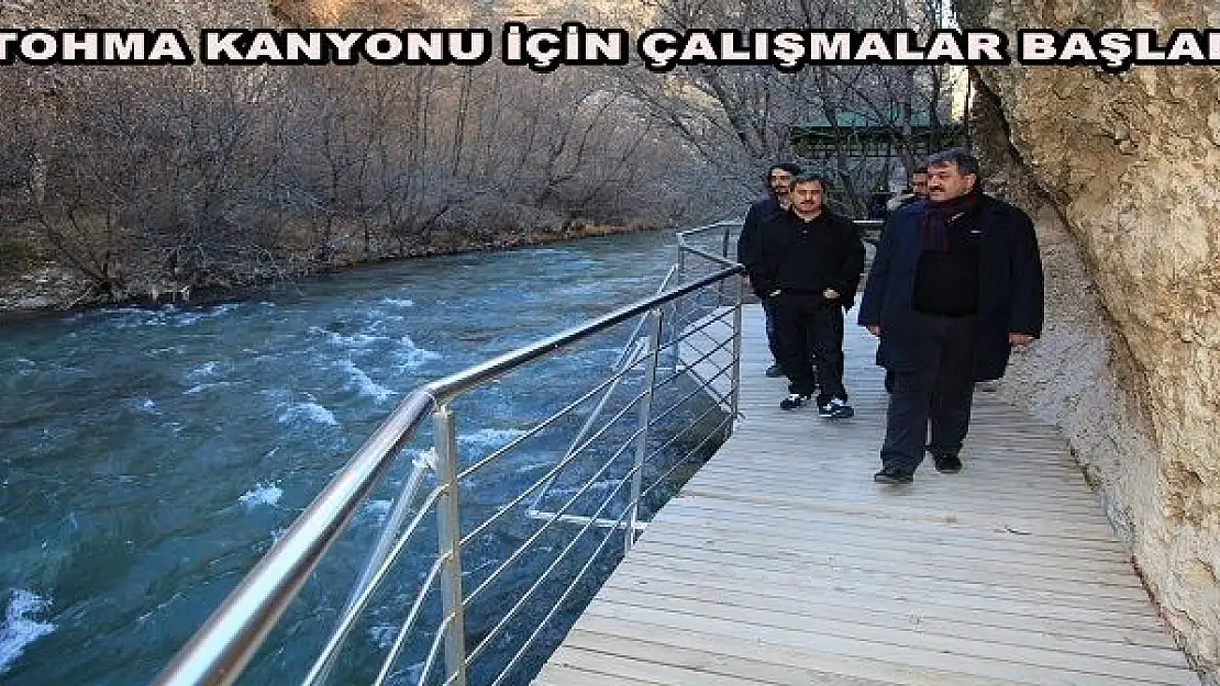 TOHMA KANYONU İÇERİSİNDE İNCELEME