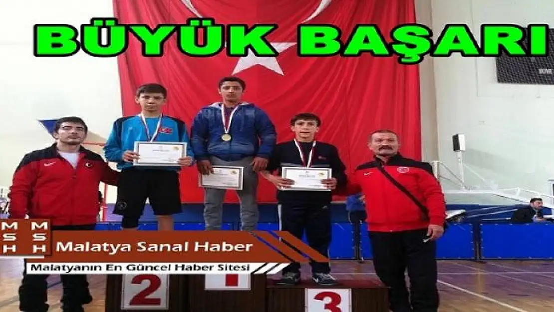 BATTALGAZİ BELEDİYE SPOR GÜREŞ TAKIMINDAN BÜYÜK BAŞARI 