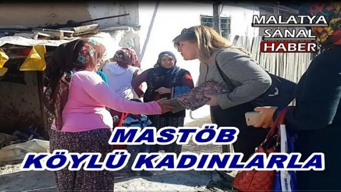DÜNYA KADINLAR GÜNÜ'NDE KÖYLÜ KADINLARLA KUTLAMA