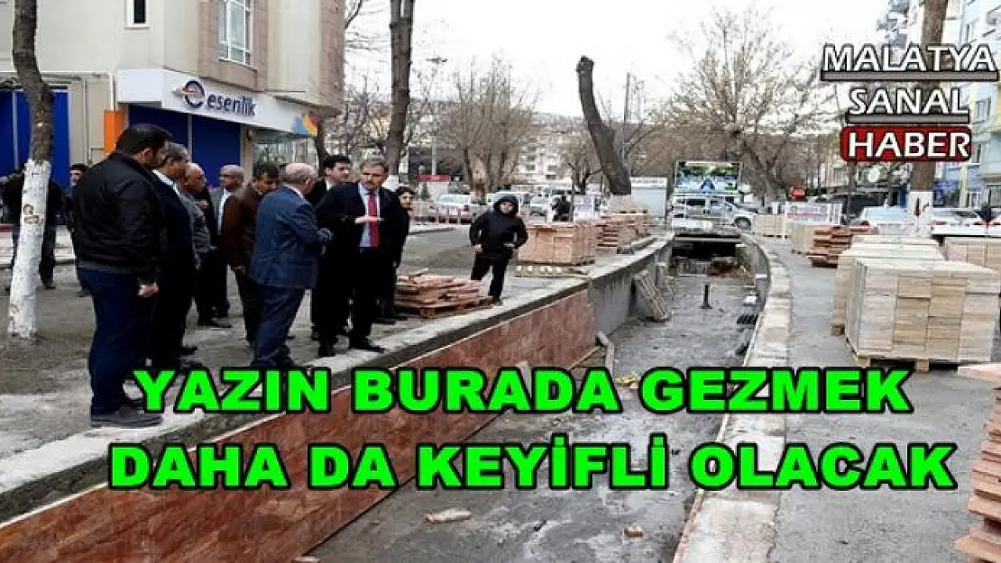 KANALBOYUNDA ÜST YAPI ÇALIŞMALARI BAŞLADI