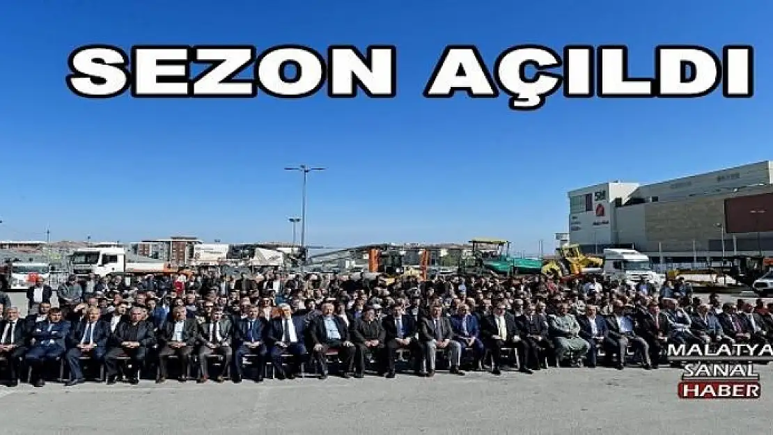 2016 YILI ASFALT SEZONUNU AÇTI 