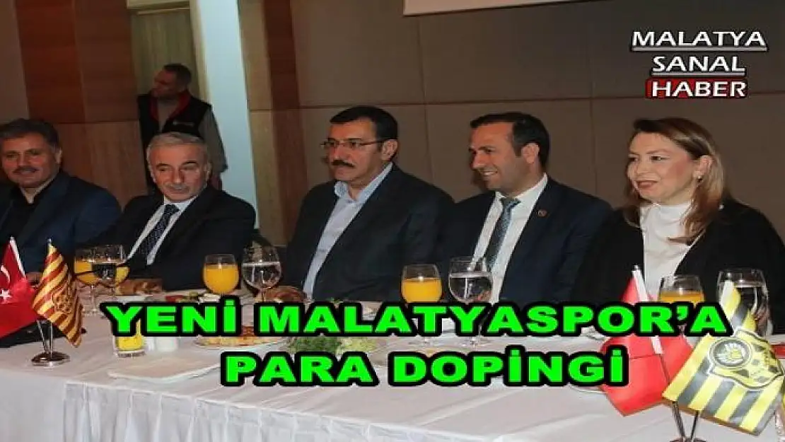 ALİMA YENİ MALATYASPOR´A PARA DOPİNGİ